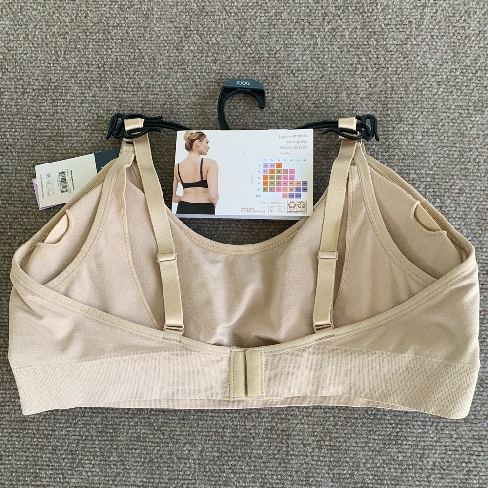 Joyspun Nursing Bralette - Beige - Picture 2 of 5